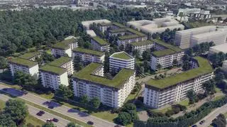 Tak ma wyglądać osiedle przy węźle Salomea