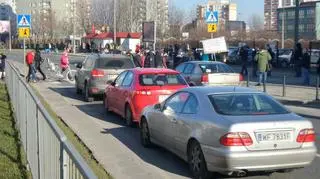 Protest na Umińskiego