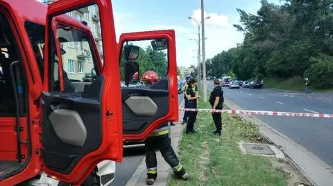 Konar przygniótł kobietę. Trafiła do szpitala z urazem kręgosłupa