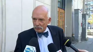 Janusz Korwin-Mikke jest kandydatem na prezydenta Warszawy