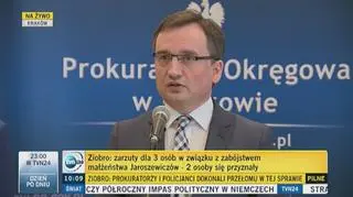 O zatrzymaniu i zarzutach 