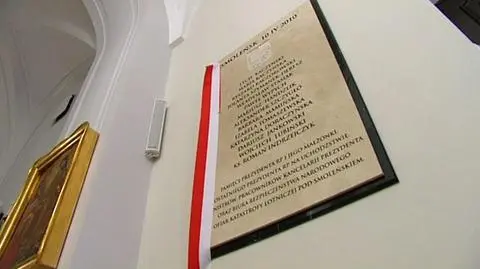 Odsłonią kolejną tablicę w Pałacu Prezydenckim