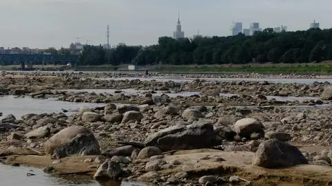 Wisła szoruje po dnie. Ale na dniach ma być lepiej