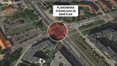 Nie chcieli zwężenia ulicy, teraz walczą o światła