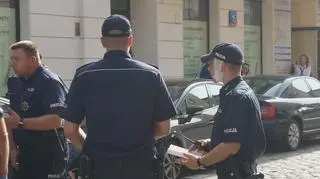 Akcja policji na Ordynackiej