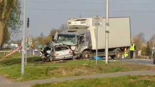 Dwie osoby zginęły w wypadku w miejscowości Błonie