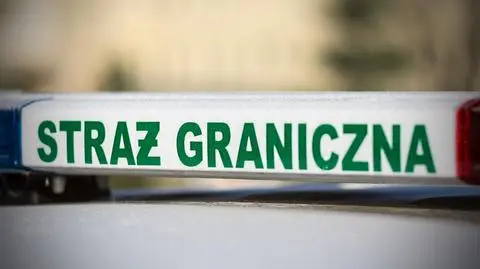 Strażnicy graniczni zatrzymali dwie osoby. Cudzoziemca i przewożącego go Polaka