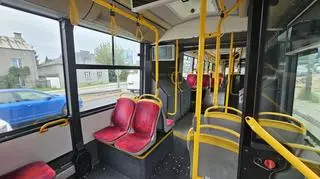 Zdarzenie z udziałem autobusu na Łopuszańskiej 