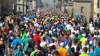 Start IX. Półmaratonu Warszawskiego