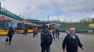 Zderzenie tramwajów na Bielanach