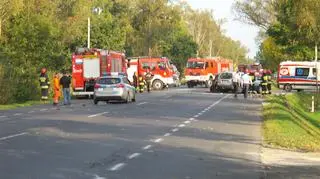 Wypadek na Szosie Lubelskiej