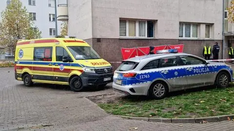 Wyskoczył z okna, krzyczał "ratunku". Zarzut zabójstwa dla 33-latka 