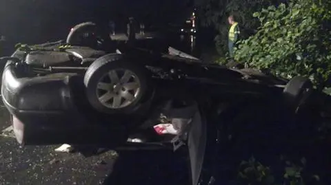 Dachowanie na Patriotów. Kierowca nie żyje