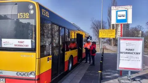 Budowa metra na Bródno. Punkty informacyjne 