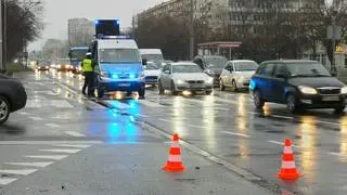 Zderzenie na dwóch aut na Ochocie