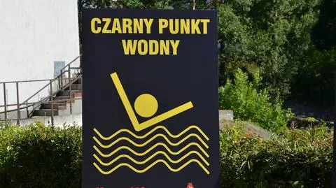 Nowe czarne punkty nad wodą w Warszawie. "Dajmy się uratować"