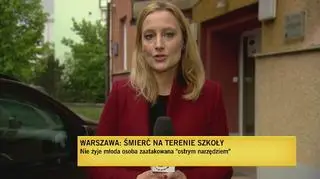 Śmierć na terenie szkoły