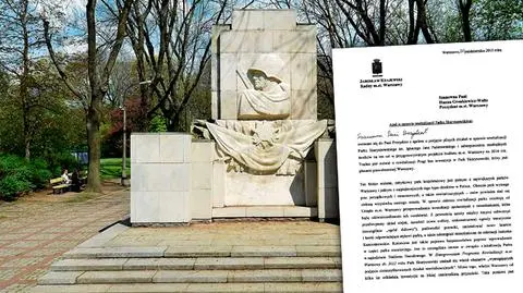 Apel radnego: odnowić park, przenieść pomnik żołnierzy radzieckich