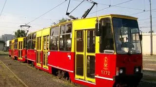 Tramwaj 105Na, jedna z wersji popularnego modelu zwanego "akwarium"
fot. Tramwaje Warszawskie