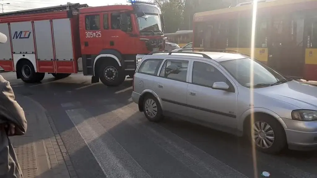Potrącenie na Pradze Północ