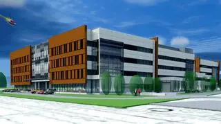 Wizualizacja Szpitala Południowego