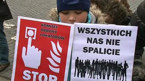 Protest po pożarach. "Nie czujemy się bezpieczni"