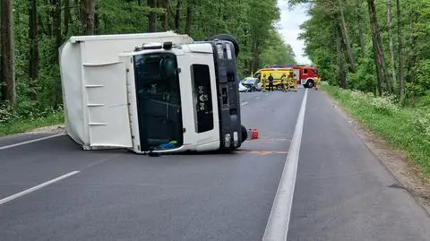 Poważny wypadek w Nieporęcie 