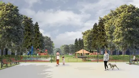 Wodne atrakcje wśród róż i kocimiętki. Wyremontują zaniedbany park na Ochocie
