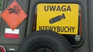 Niewybuch zabezpieczyła policja