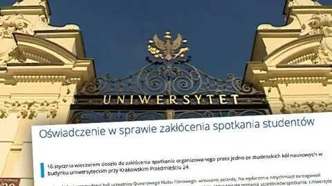 UW i prezydent o incydencie: "Nie ma zgody na przemoc"