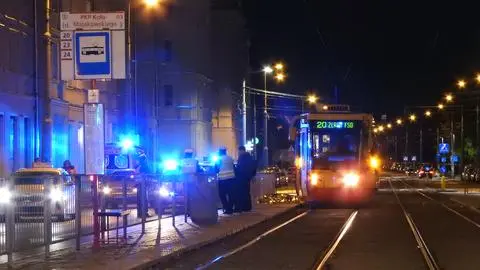 Śmiertelne potrącenie przez tramwaj na Obozowej 