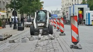 Remont Krakowskiego Przedmieścia