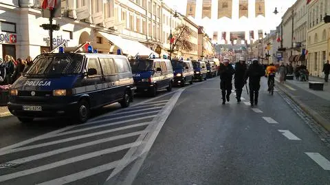 Nowy Świat: tu były pierwsze starcia z policją