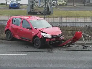 Zderzenie w alei Prymasa Tysiąclecia