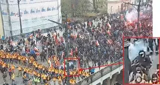 Policja publikuje zdjęcia osób, które mogą mieć związek z podpaleniem mieszkania