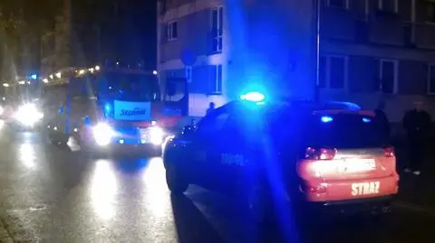 Pożar piwnicy przy ul. 29 Listopada