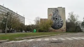 Mural przy Mińskiej 12