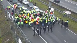 Protest na A2