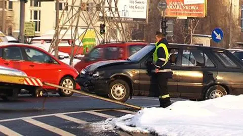 Jedna ulica, trzy kolizje