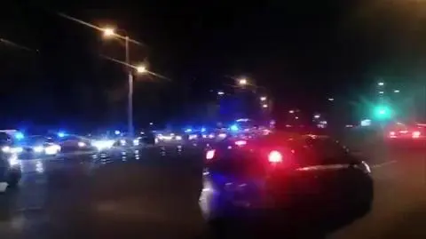 Interwencja policji na Słomińskiego