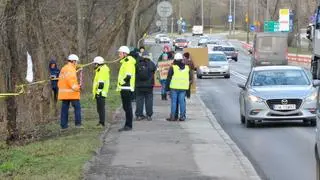 Protest przy Wybrzeżu Helskim