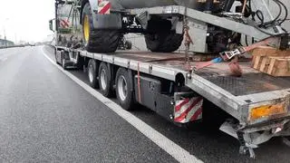 Zderzenie kilku pojazdów na S8