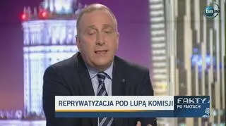 Grzegorz Schetyna o komisji weryfikacyjnej