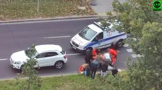 Wypadek na Żwirki i Wigury