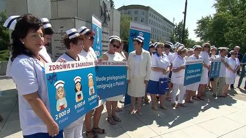 Kilka tysięcy pielęgniarek będzie protestować w centrum