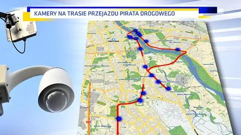 "Rajdowiec" minął 16 miejskich kamer. "Operator mógł go nie zauważyć"
