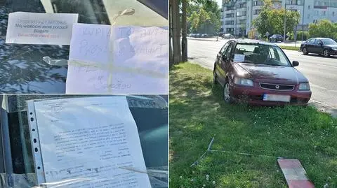  Zostawiła zepsute auto. W maju. Stoi na trawniku do dziś