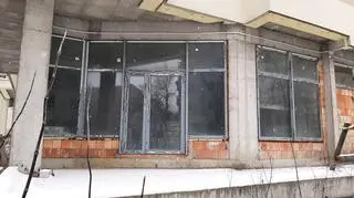 Niedokończony blok na Borzymowskiej 