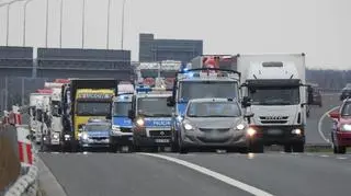 Protest branży transportowej 