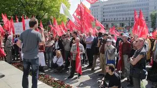 Manifestacje w Święto pracy